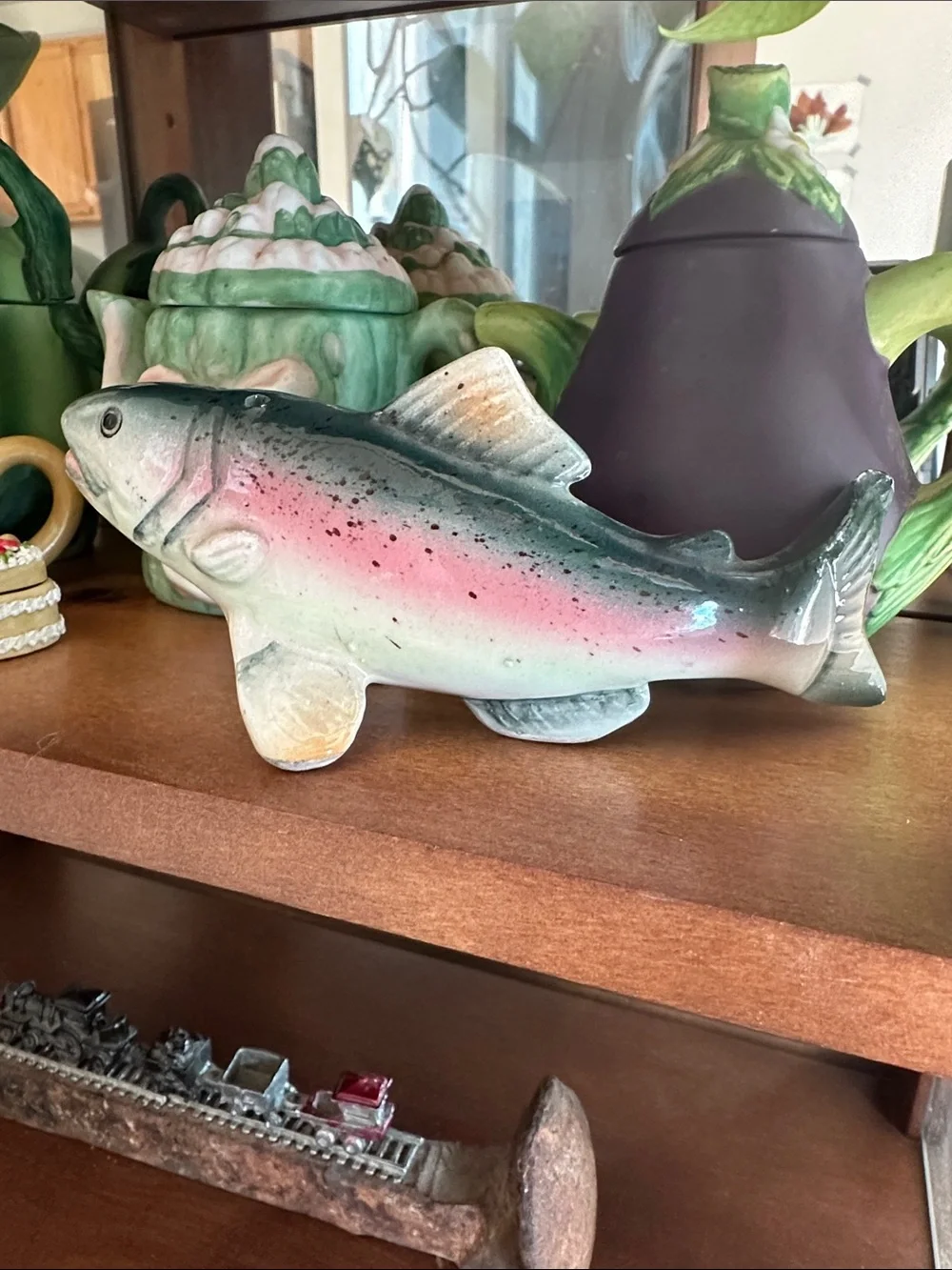 Decorative Rainbow Trout Pepper Shaker